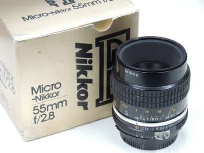 Nikon Micro Nikkor AIS 55mm f2.8 Boxed